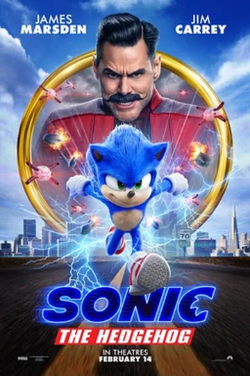 Постер фильма «Соник в кино» (2020)