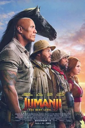 Постер фильма «Джуманджи: Новый уровень» (2019)