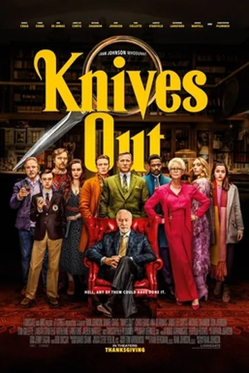 Постер фильма «Достать ножи» (2019)