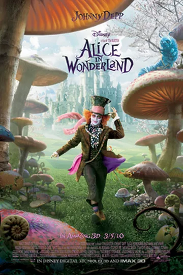 Постер фильма «Алиса в Стране чудес» (2010)