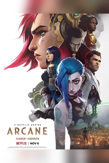 Постер сериала «Аркейн» (2021–2024)