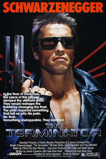 Постер фильма «Терминатор» (1984)
