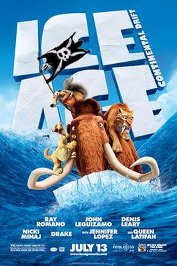 Постер фильма «Ледниковый период 4: Континентальный дрейф» (2012)