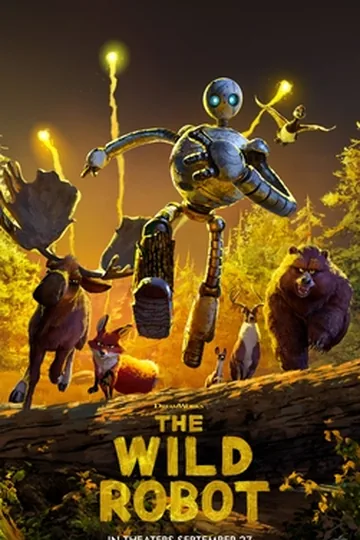 Постер фильма «Дикий робот» (2024)