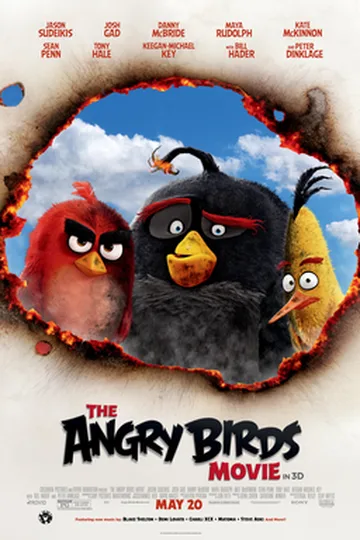 Постер фильма «Angry Birds в кино» (2016)
