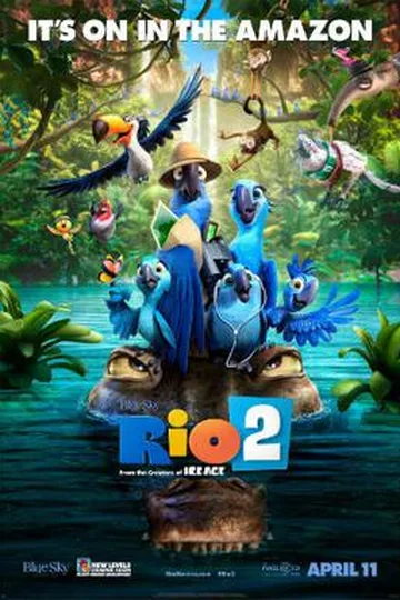 Постер фильма «Рио 2» (2014)