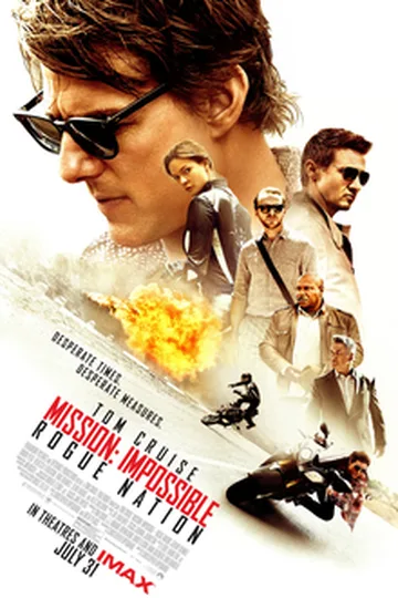 Постер фильма «Миссия невыполнима: Племя изгоев» (2015)