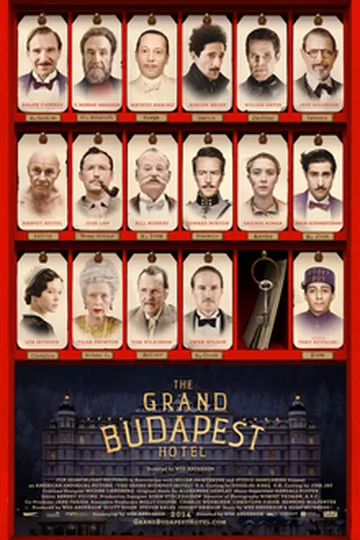 Постер фильма «Отель «Гранд Будапешт»» (2014)