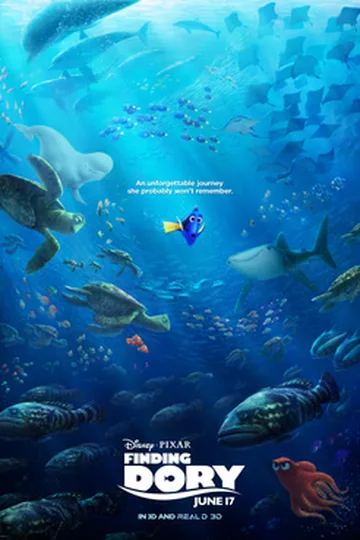 Постер фильма «В поисках Дори» (2016)