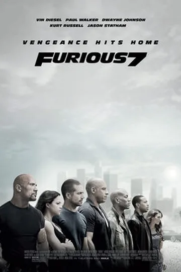 Постер фильма «Форсаж 7» (2015)