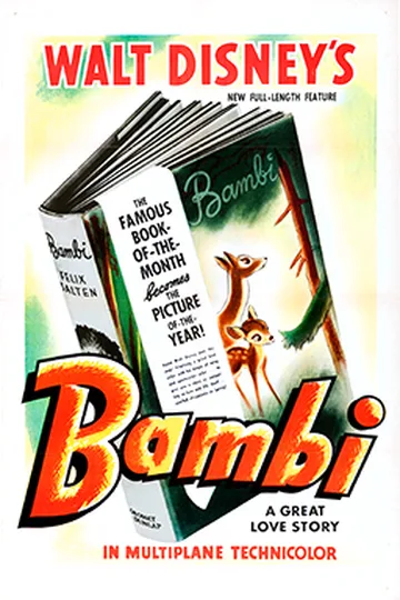 Постер фильма «Бэмби» (1942)