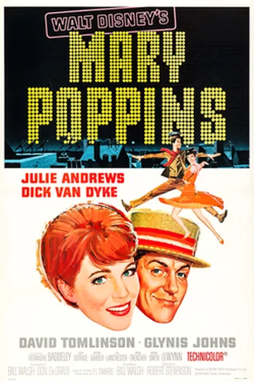 Постер фильма «Мэри Поппинс» (1964)