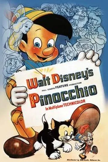 Постер фильма «Пиноккио» (1940)
